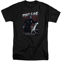 They Live - Mens Dead Wrong Tall T-Shirt