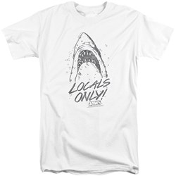Jaws - Mens Locals Only Tall T-Shirt