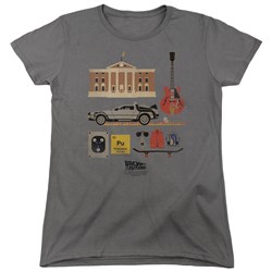 Back To The Future - Womens Items T-Shirt