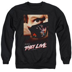 They Live - Mens Poster Sweater