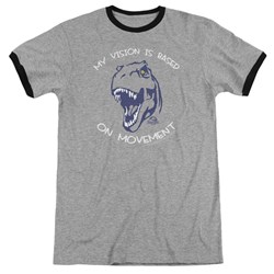 Jurassic Park - Mens My Vision Ringer T-Shirt