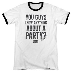 Dazed And Confused - Mens Party Time Ringer T-Shirt