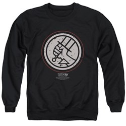 Hellboy II - Mens Mignola Style Logo Sweater
