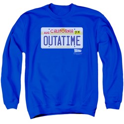 Back To The Future - Mens Outatime Plate Sweater