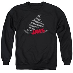 Jaws - Mens Dorsal Text Sweater