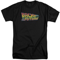 Back To The Future - Mens Logo Tall T-Shirt