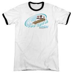 Chilly Willy - Mens Too Cool Ringer T-Shirt