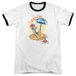 Woody Woodpecker - Mens Summertime Ringer T-Shirt