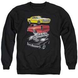 Fast And The Furious - Mens Muscle Car Splatter Sweater