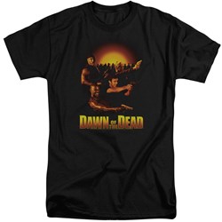 Dawn Of The Dead - Mens Dawn Collage Tall T-Shirt