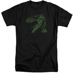 Jurassic Park - Mens Raptor Mount Tall T-Shirt