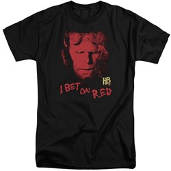 Hellboy II - Mens I Bet On Red Tall T-Shirt