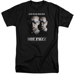 Hot Fuzz - Mens Big Cops Tall T-Shirt