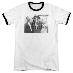 Three Stooges - Mens Cutoff Ringer T-Shirt