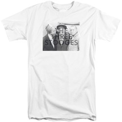 Three Stooges - Mens Cutoff Tall T-Shirt