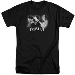 Three Stooges - Mens Turst Us Tall T-Shirt