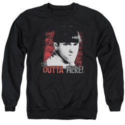 Three Stooges - Mens Get Outta Here Sweater