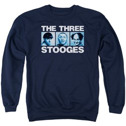 Three Stooges - Mens Three Squares Sweater
