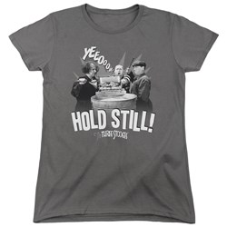 Three Stooges - Womens Hold Still T-Shirt