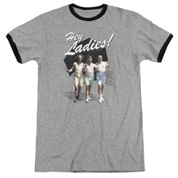 Three Stooges - Mens Hey Ladies Ringer T-Shirt