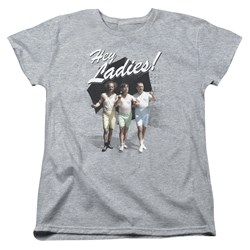 Three Stooges - Womens Hey Ladies T-Shirt
