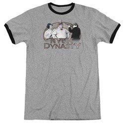 Three Stooges - Mens Nyuk Dynasty Ringer T-Shirt