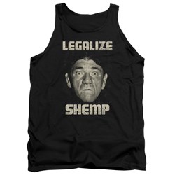 Three Stooges - Mens Legalize Shemp Tank Top