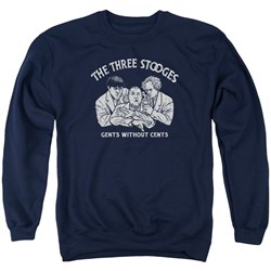 Three Stooges - Mens Without Cents Sweater