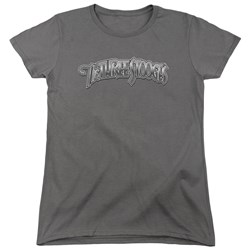 Three Stooges - Womens Metallic Logo T-Shirt