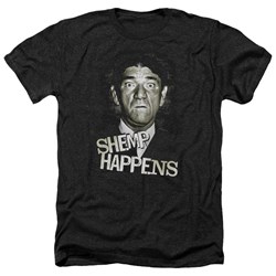 Three Stooges - Mens Shemp Happens Heather T-Shirt