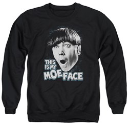 Three Stooges - Mens Moe Face Sweater