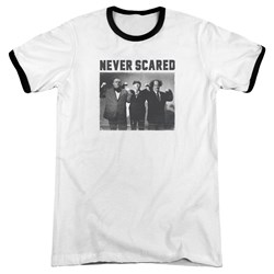 Three Stooges - Mens Never Scared Ringer T-Shirt