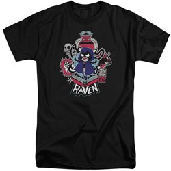 Teen Titans Go - Mens Raven Tall T-Shirt