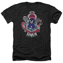 Teen Titans Go - Mens Raven Heather T-Shirt