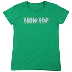 Tootsie Roll - Womens Blow Pop Logo T-Shirt