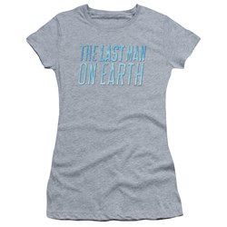 Last Man On Earth - Juniors Logo T-Shirt