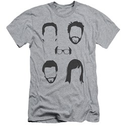 Its Always Sunny In Philadelphia - Mens Casted Shadows Premium Slim Fit T-Shirt