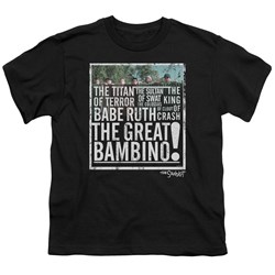 Sandlot - Big Boys The Great Bambino T-Shirt