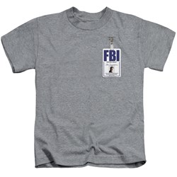 X-Files - Little Boys Mulder Badge T-Shirt
