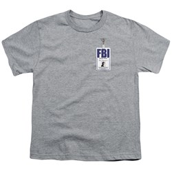 X-Files - Big Boys Mulder Badge T-Shirt