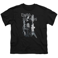 Edward Scissorhands - Big Boys Hello T-Shirt