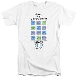Office Space - Mens Jump To Conclusions Tall T-Shirt