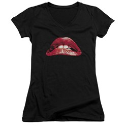 Rocky Horror Picture Show - Juniors Classic Lips V-Neck T-Shirt