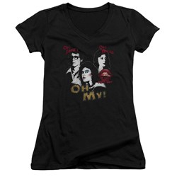 Rocky Horror Picture Show - Juniors Oh 3 Ways V-Neck T-Shirt
