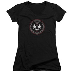 American Horror Story - Juniors Coven Minotaur Sigil V-Neck T-Shirt