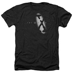 X-Files - Mens Spotlight Logo Heather T-Shirt