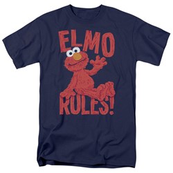 Sesame Street - Mens Elmo Rules T-Shirt