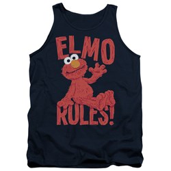 Sesame Street - Mens Elmo Rules Tank Top