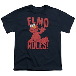 Sesame Street - Big Boys Elmo Rules T-Shirt
