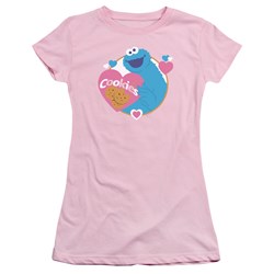 Sesame Street - Juniors Love Cookies T-Shirt